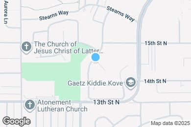 Map image of the property - 1426 24th Ave N