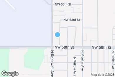 Map image of the property - 5111 N Dawson Dr
