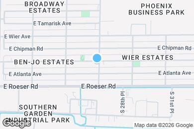 Map image of the property - 5010 S 28th St