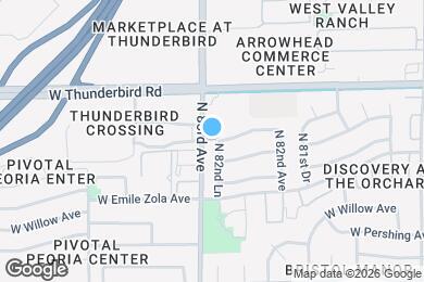 Map image of the property - 13700 N 82nd Ln