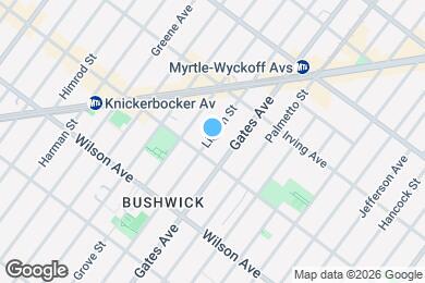 Map image of the property - Spacious 2 BED in Bushwick!