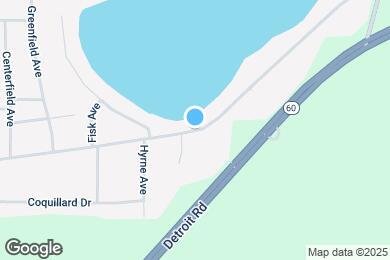 Map image of the property - 2595 Lake Shore Dr