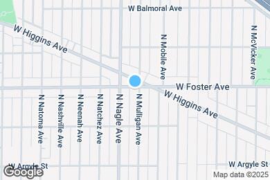 Map image of the property - 5158 N Mulligan Ave