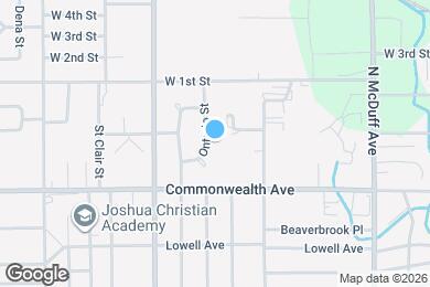 Map image of the property - 1045 Ontario St