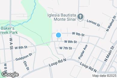 Map image of the property - 604 W 8th St