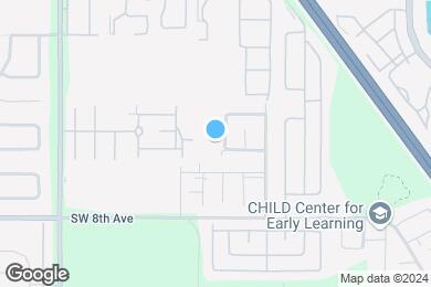 Map image of the property - 510 SW 69th St