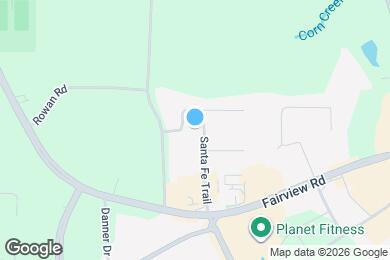 Map image of the property - 355 Santa Fe Trail