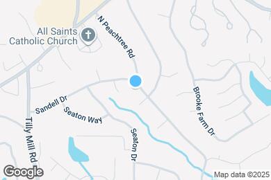 Map image of the property - 5440 N Peachtree Rd