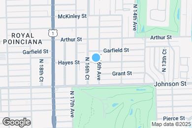 Map image of the property - 1602 Hayes St