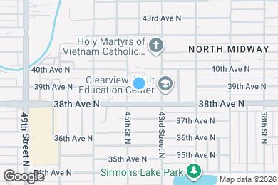 Map image of the property - 4455 38th Ter N