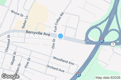Map image of the property - 1019 Berryville Ave