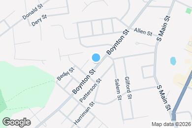 Map image of the property - 283 Boynton St