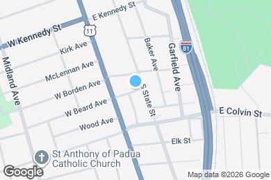 Map image of the property - 147 E Matson Ave