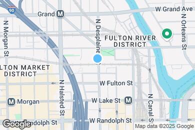 Map image of the property - 342 N Desplaines St
