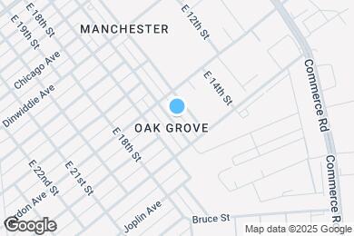 Map image of the property - 1112 E 16th St