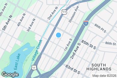 Map image of the property - 8416 Division Ave