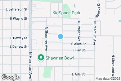 Map image of the property - 1140 E Alice St