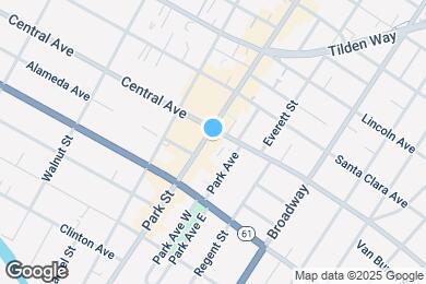 Map image of the property - 1350 Park St