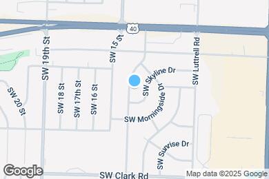 Map image of the property - 1004 SW 14th St Terrace