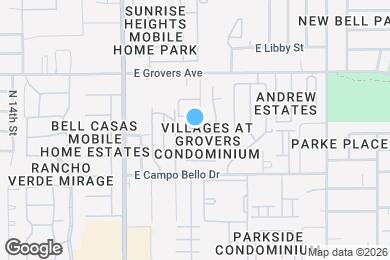 Map image of the property - 17606 N 17th Pl
