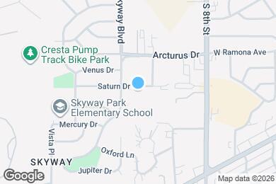 Map image of the property - 935 Saturn Dr