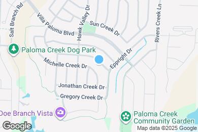 Map image of the property - 1417 Castle Creek Dr