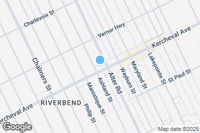 Map image of the property - 14841 Kercheval St
