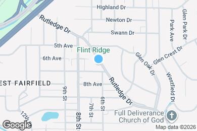 Map image of the property - 614 Rutledge Dr