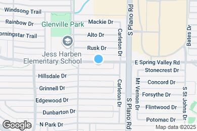 Map image of the property - 1312 E Spring Valley Rd