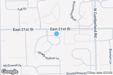 Map image of the property - 11415 Silver Drift Way