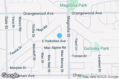 Map image of the property - 11701 Mac Murray St