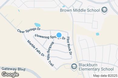 Map image of the property - 3009 Flowering Springs Dr