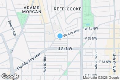 Map image of the property - 1730 V St NW