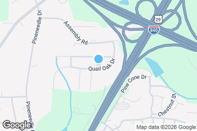 Map image of the property - 3005 Quail Oaks Dr