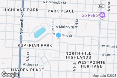 Map image of the property - 1525 N J St