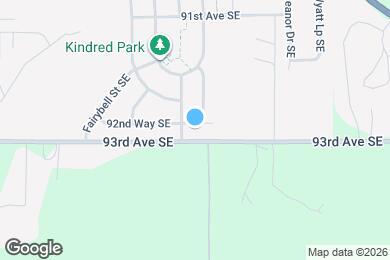 Map image of the property - 1431 92nd Way SE