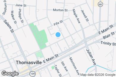 Map image of the property - 306 E Guilford St