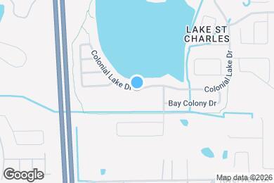 Map image of the property - 7214 Colonial Lake Dr