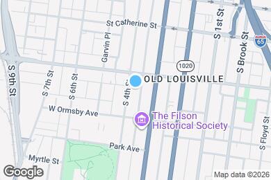 Map image of the property - 1221 S 4th St