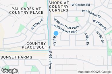 Map image of the property - 3361 S 98th Ln