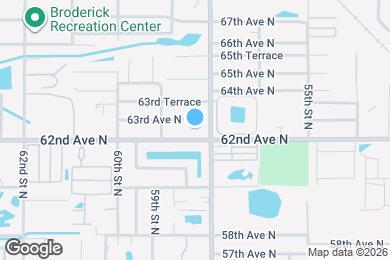 Map image of the property - 5825 62nd Ave N