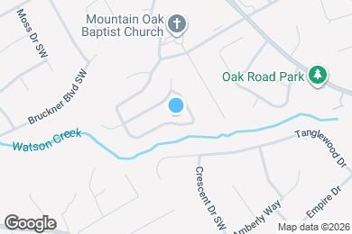 Map image of the property - 3060 Oak Meadow Dr