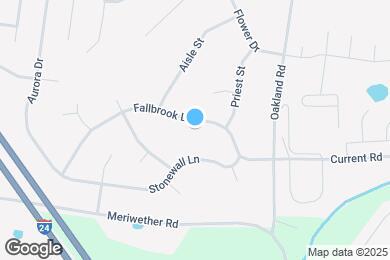 Map image of the property - 632 Fallbrook Ln