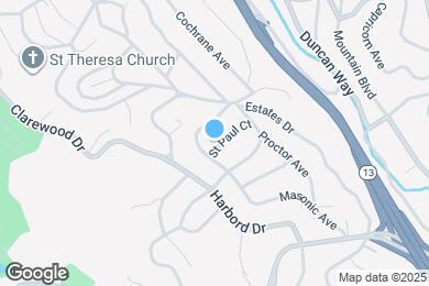 Map image of the property - 5825 Saint Paul Ct