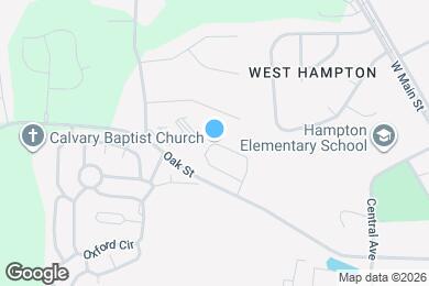 Map image of the property - 95 Hampton Oaks Dr