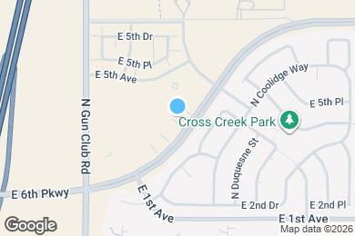 Map image of the property - 23634 E 2nd Pl