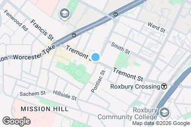 Map image of the property - 1560 Tremont St