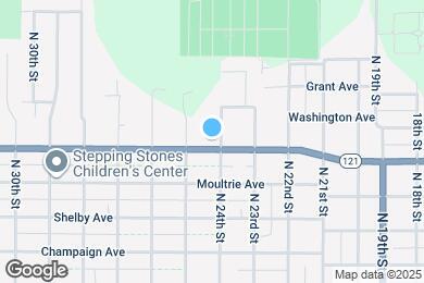 Map image of the property - 2400 Dewitt Ave