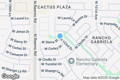Map image of the property - 15311 W Sierra St