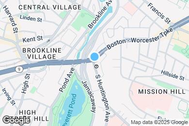 Map image of the property - 10 S Huntington Ave
